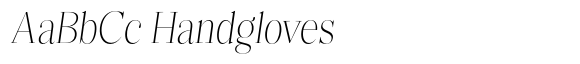 Reicha Slant Thin Condensed image