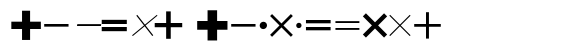 Math Symbols SH Regular image