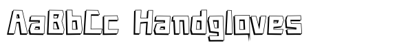 Cave Age Shadow font sample