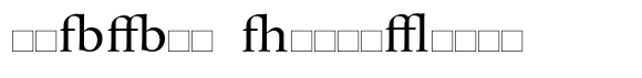 Whitenights Std Titling Ligatures image