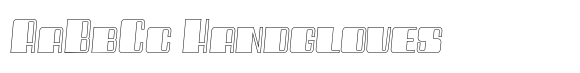 Raviona Bold Outline Italic image