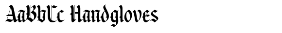 Backrows Blackletter image