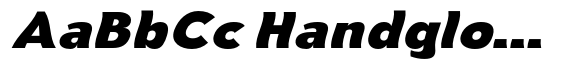 Aukim II Shape Heavy Wide Italic image