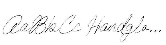 Almahera 02 font sample