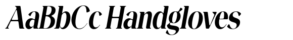 Magres Soft ExtraBold Condensed Italic image