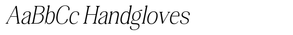 Gofaline Extra Light Semi Condensed Italic image