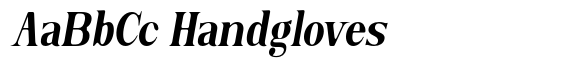 Serapha Serif Smooth Bold Condensed Italic image