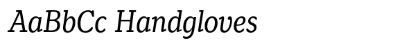 Henriette Condensed Italic image