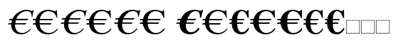 EF Euro Serif