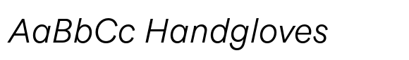 Candid Light Italic image