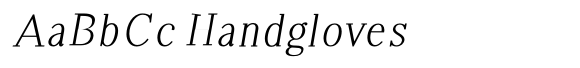 Brastine Contrast Thin Semi Condensed Italic image