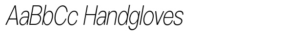 Gorvain Extra Light Condensed Slanted image