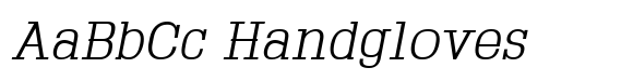 Montrex Slab Light Italic image