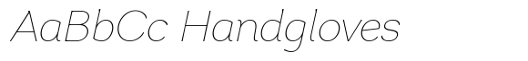 Garbata Thin Italic image