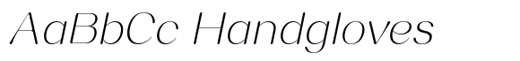 Yodnam Extra Light Italic image