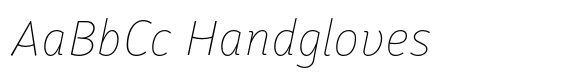 Costanera Thin Italic image