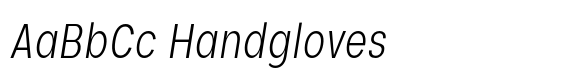 Nominee Ultra Light Condensed Italic image
