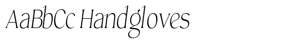 Rogline Extra Light Condensed Slanted image