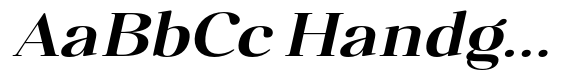 Polisha Reynold Soft Bold Italic Extra Expanded image