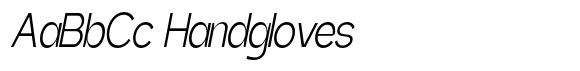 Gentano Athiroen  Sans Condensed Slanted image