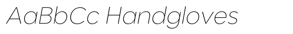 Kanyon Thin Italic image