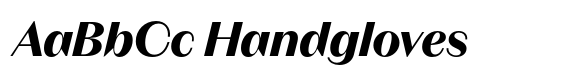 Neue Magnat Standard Bold Italic image