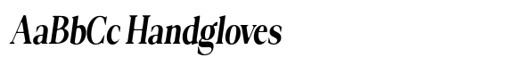 Gerdika Soft Condensed Italic image