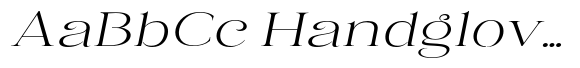 Eritza Light Expanded Italic image