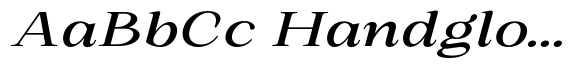 Romantic Editorial Medium Expanded Italic image