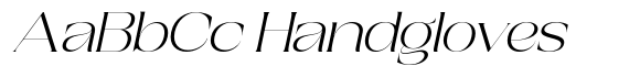 Aplenty Extra Light Expanded Italic image