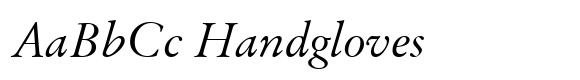Original Garamond Std Italic image
