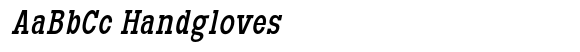 Aristone Slab Extra Condensed Italic image