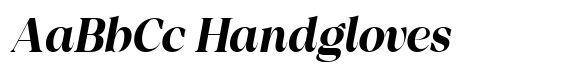 Mugnelis Bold Semi Condensed Italic image