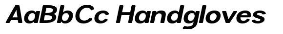 Brigife Soft Bold Expanded Italic image