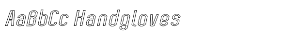 Bokeseni Outline Italic image