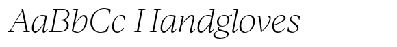 Manier Thin Italic image