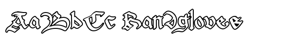 Archdale Blackletter Outline image