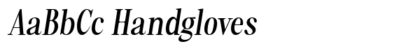 Mallone Semi Condensed Slanted image