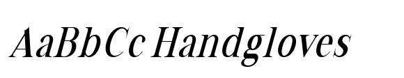 Bia Serif High Medium Condensed Italic image