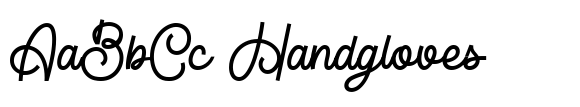 Bualsey font sample