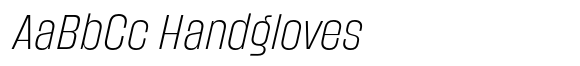 Spanik ExtraLight SemiCondensed Italic image