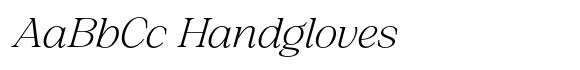 Silvera Text Extra Light Expanded Italic image