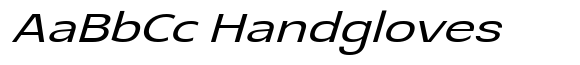Glorytalk Sans Soft Italic Semi Expanded image