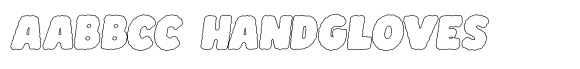 Hazard Otter Worn Outline Italic image