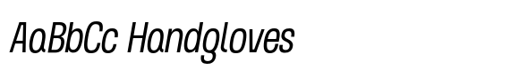 Venera Narrow Regular Italic image