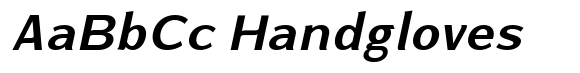 Dareva Bold Text Oblique image