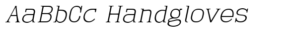 Gatron Thin Italic image