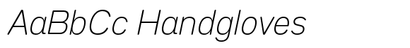Anantason Mon Extra Light Italic font sample