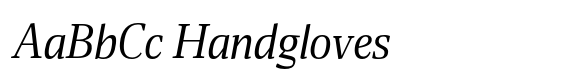 Miragem Italic image