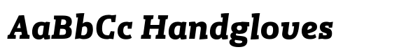 Gazeta Slab Bold Italic image